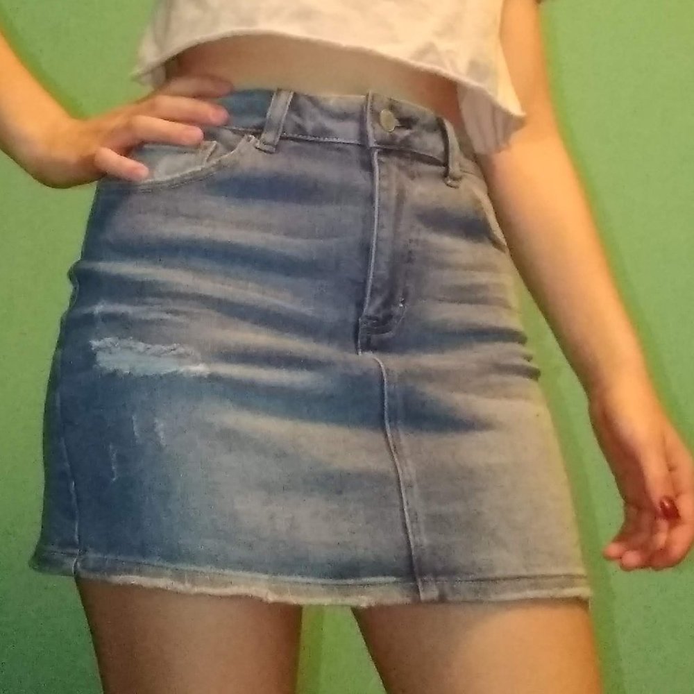 Denim Skirt